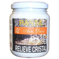 Pasta relieve cristal Decoman