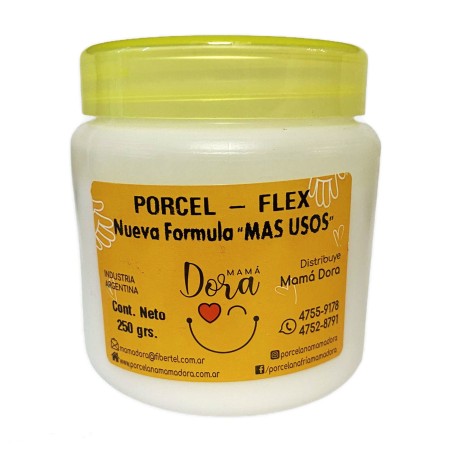 Porcel flex siliconado Mamá Dora 250g (Nueva fórmula)
