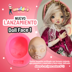 Molde Doll Face 1 Mum