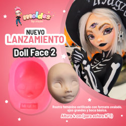 Molde Doll Face 2 Mum
