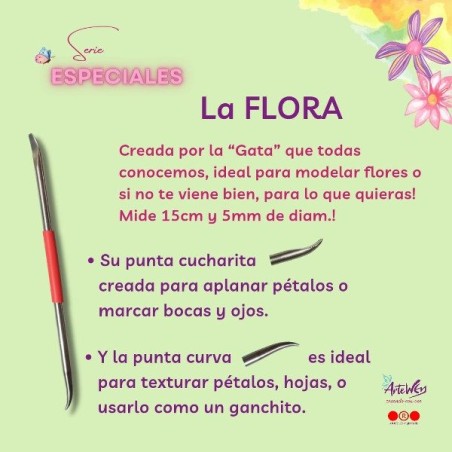 Esteca serie Artewen "La Flora"